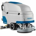 Global Industrial Auto Floor Scrubber with Traction Drive, 34in Cleaning Path 641840